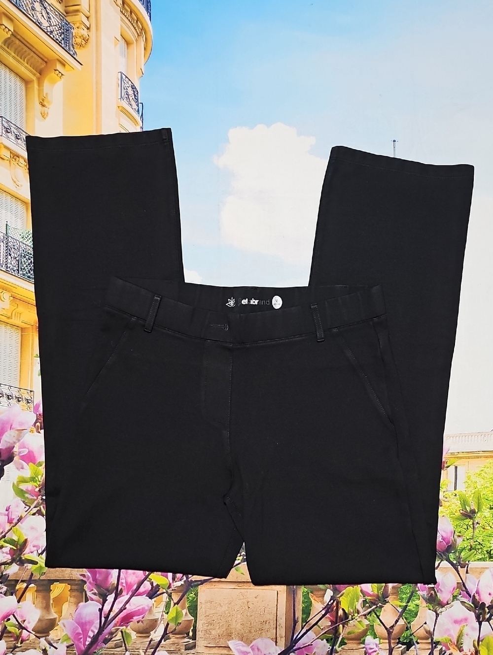 Betabrand Black Yoga Pants Size‎ Medium Petite MP